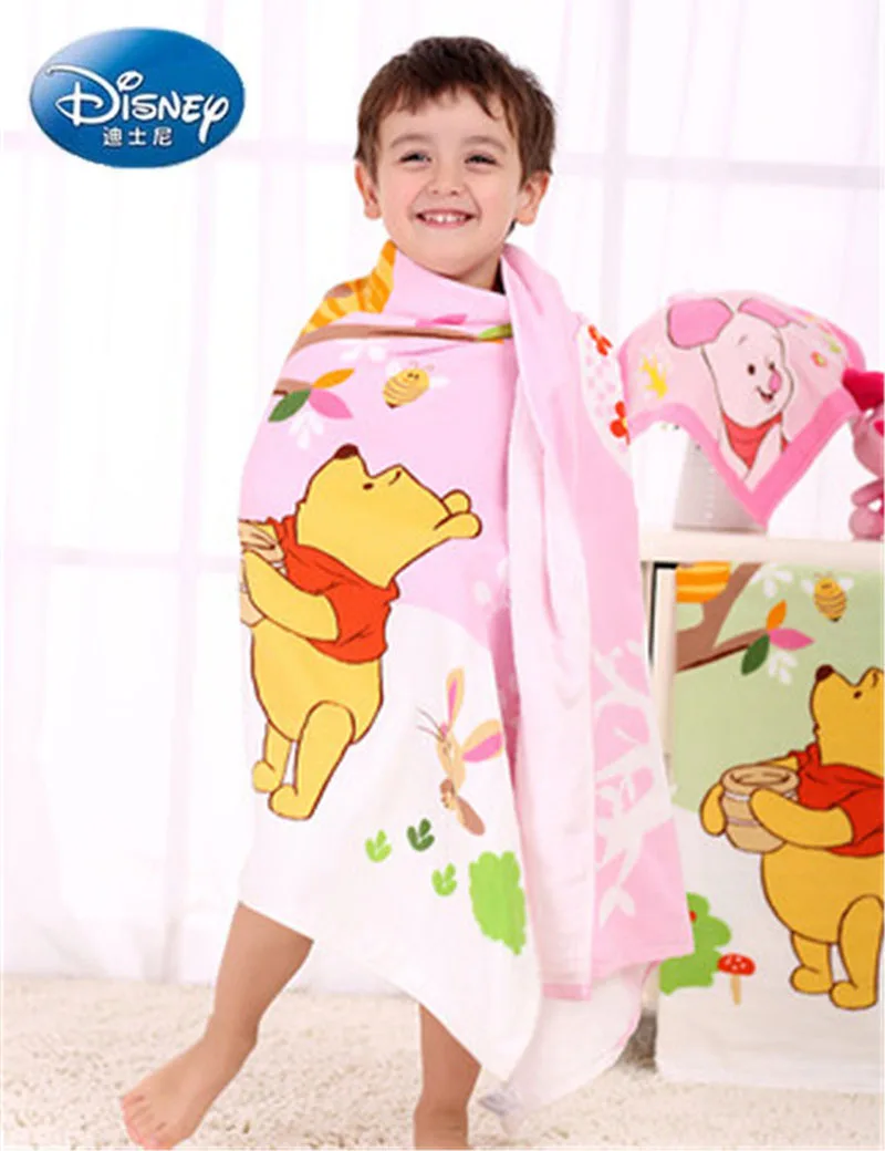 Disney Winne the pooh Супер Большое банное полотенце пляжное 70x140 см мягкое удобное