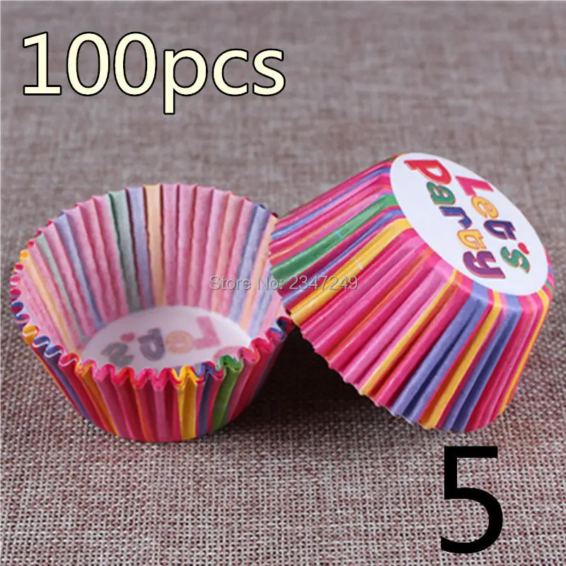 50/100 шт. чашка для выпечки кексов бумажные ящики коробка тортов поднос торта