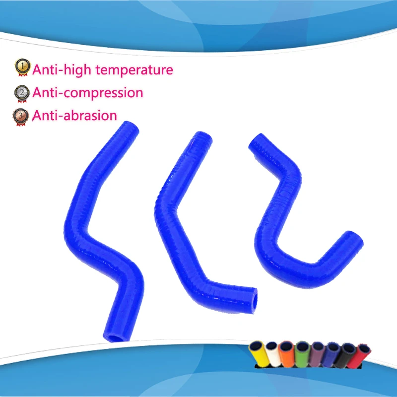 Мотоциклетный комплект силиконовых шлангов радиатора для HONDA CR85 CR 85 1996 2007|silicone