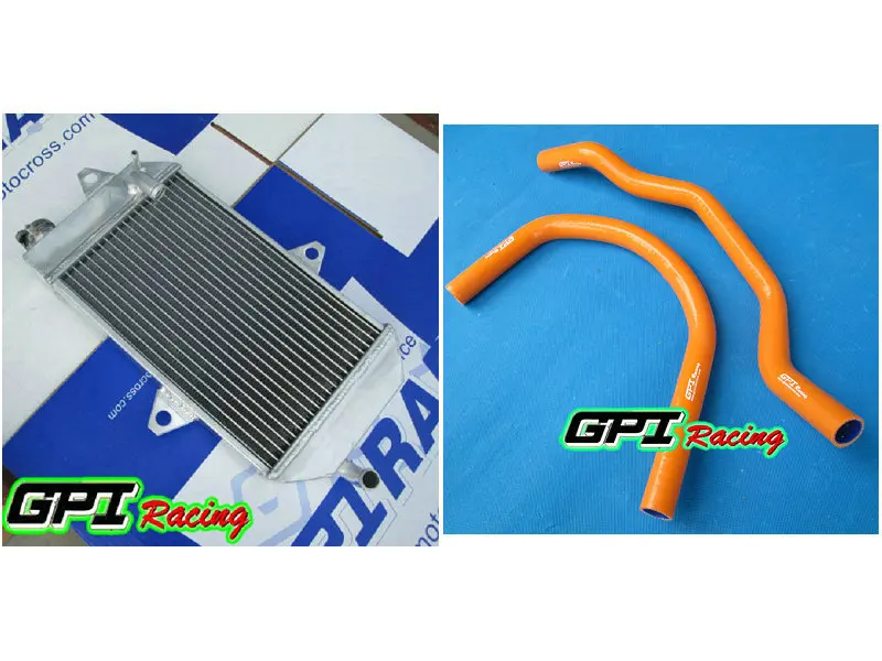 High performance Radiator +RED HOSE for YAMAHA banshee YFZ350 YFZ 350 oversized ATV HIGH-PER. |