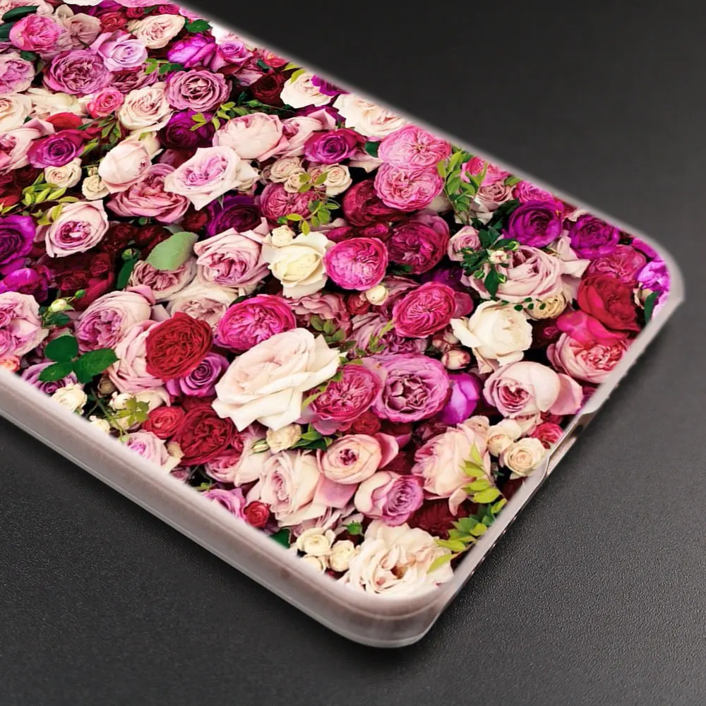 MLLSE красивая Роза Пион цветок модный прозрачный чехол для Huawei P30 P20 P10 P9 P8 Lite 2017 Pro Mini