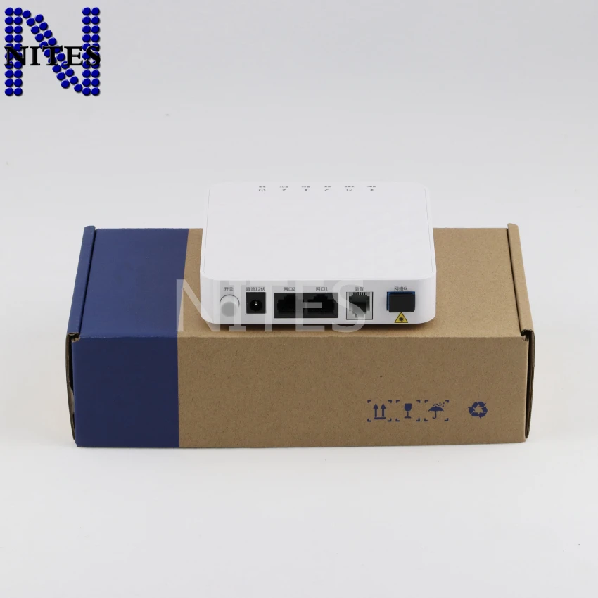 Оригинальный Новый F H AN5506-02-B 2 * LAN порты и разъёмы + 1 телефон GPON ONT AN5506-02 белый цвет