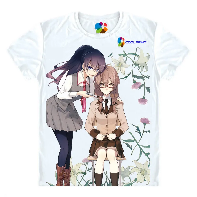 Аниме рубашка Coolprint футболки с рисунком из сериала Загадочная история дьявола в