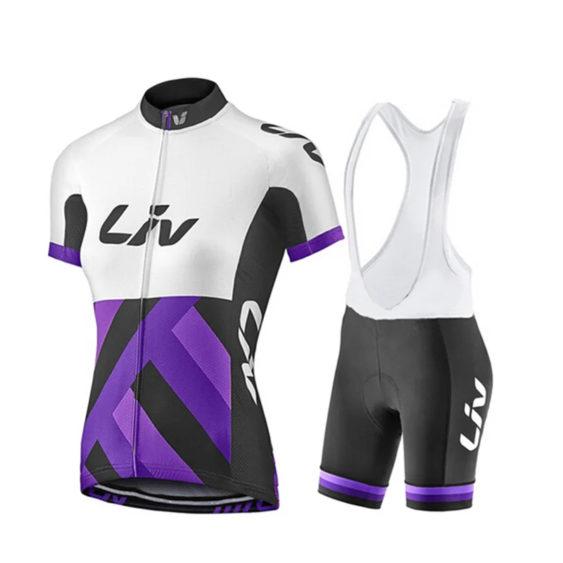 

Новинка LIV женская новая велосипедная командная одежда mujer maillot ciclismo велосипед короткий рукав Лето Велоспорт Джерси mtb нагрудник короткий ко...