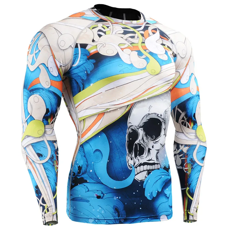 sharkskin rash guard для дайвинга для мужчин Surf guard футболки для мужчин Высокое качество купальники с длинным рукавом rash guard - Цвет: Красный
