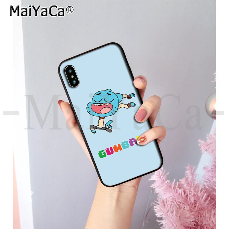 MaiYaCa The Amazing World Gumball New Arrived High Quality Phone Case for iPhone 8 7 6 6S Plus X XS MAX 5 5S SE XR Gumball image 4