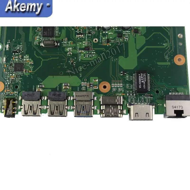 AK X751MA 4G/N3530/AS 4 ГБ ОЗУ 90NB0610-R00030 материнская плата REV2.0 для ASUS X751MA X751M X751MD Материнская плата ноутбука протестирована