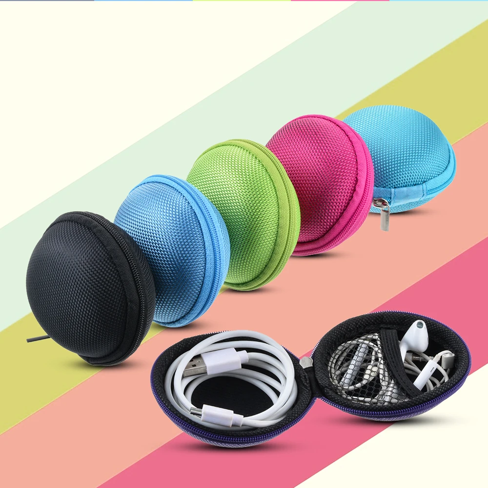 Новый цветной Чехол-держатель для хранения SD жесткий футляр наушников карт