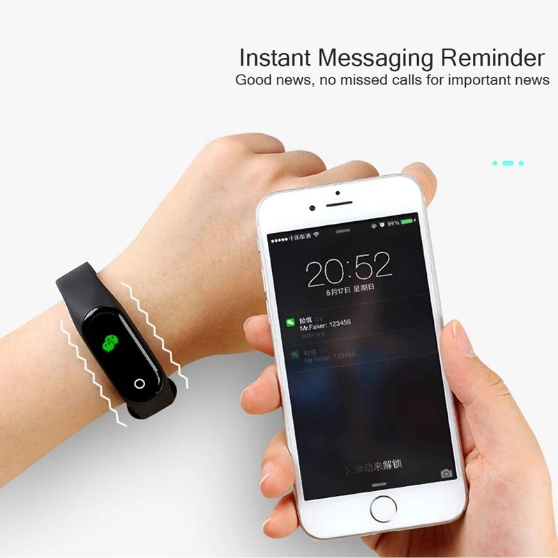 Браслет для здоровья с сердечным ритмом артериальным давлением смарт-браслет