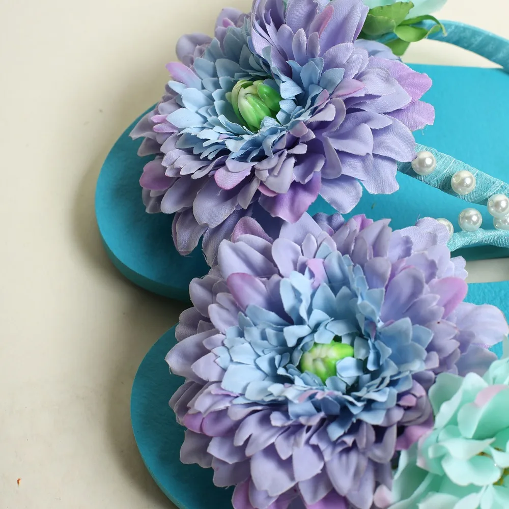 Летние женские шлепанцы HAHAFLOWER сандалии на плоской подошве танкетке женская