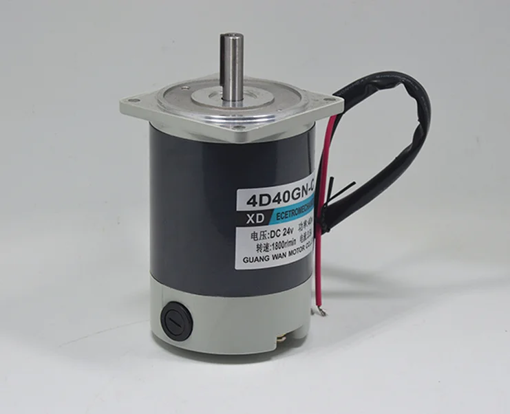 

DC12V/24V 40w 1800RPM motor adjustable speed can be positive &negative mechanical equipment/electric tools/DIY motor accessories