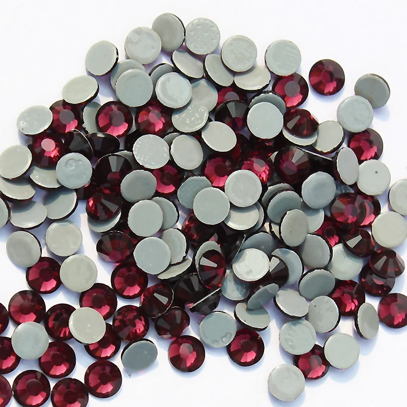 

High Quality Crystal DMC Stones Amethyst Strass SS6 to SS30 Hotfix Rhinestones For garment accessories