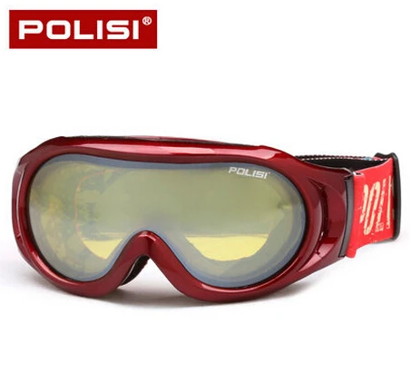 POLISI Дети Лыжный Снег Очки Зимой Сноуборд Esqui Катание На Лыжах UV400 Gafas Двойной Слой