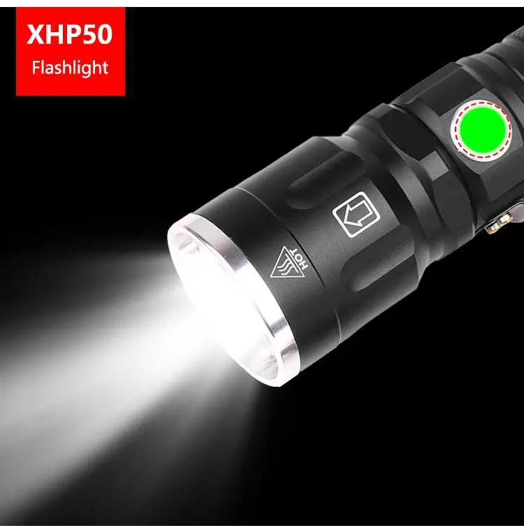 XHP 50 светодиодный Micro usb зарядка перезаряжаемый фонарик для спорта на открытом воздухе кемпинг разведка linterna фонарь 18650 батарея