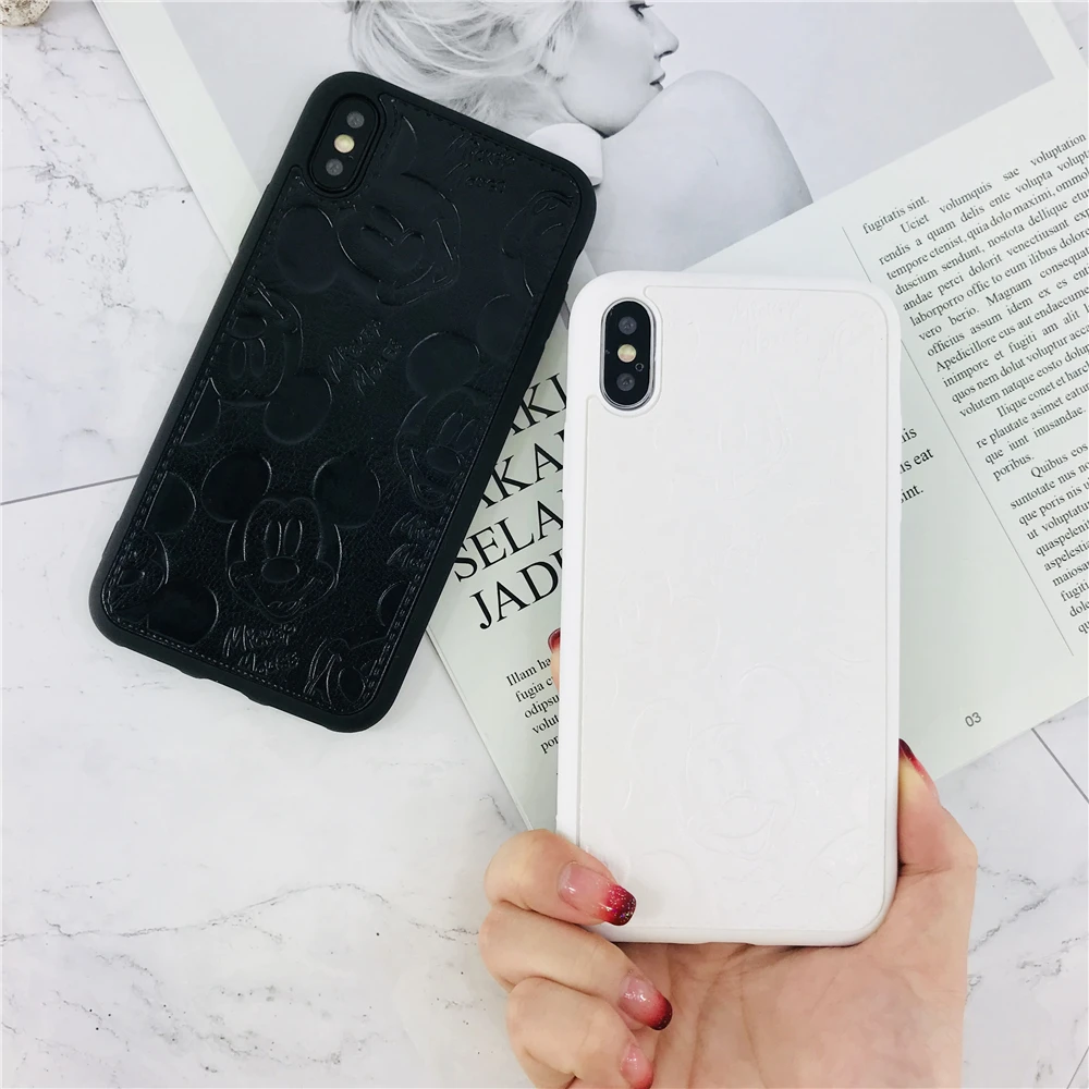 Чехлы для iPhone 5 с изображением Микки Мауса кожаный чехол мобильного телефона 5S se