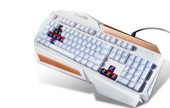 Все новые Bazalias Шмель RGB подсветкой USB проводной Механическая игровая клавиатура с