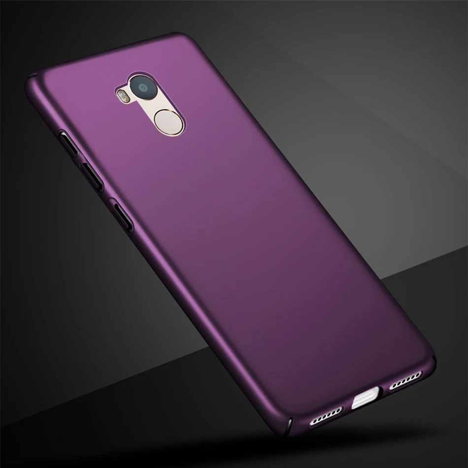 Простой матовый чехол для телефона Xiaomi Redmi 4 Pro Prime тонкая жесткая задняя крышка из