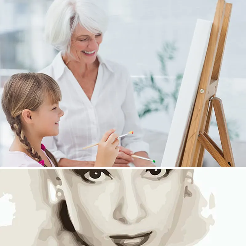 Ручная роспись Одри Хепберн живопись Декор для комнатной стены по номерам