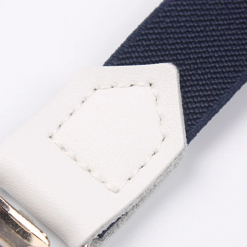 Кожаные подтяжки в европейском стиле шириной 2 см для мужчин и женщин