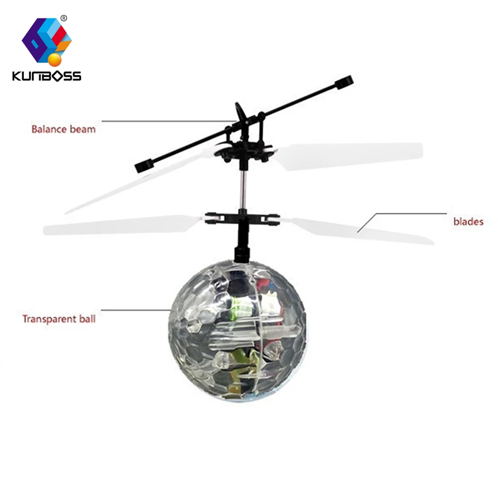 2018 полет вертолет самолет электрический шарик светодио дный мигающий свет