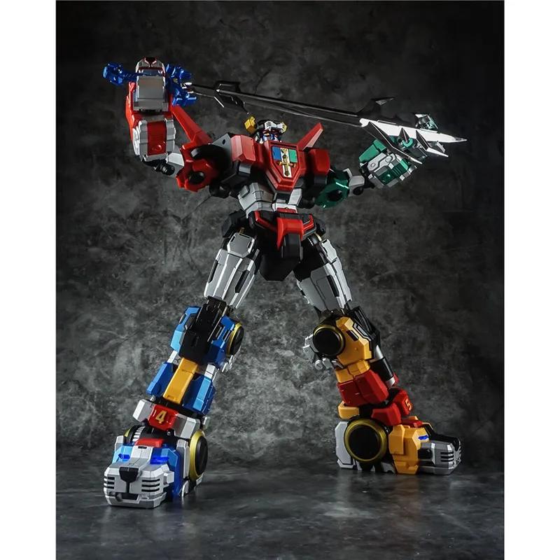 В наличии Voltron Super Alloy Soul Beast King GoLion металлический робот трансформер фигурка