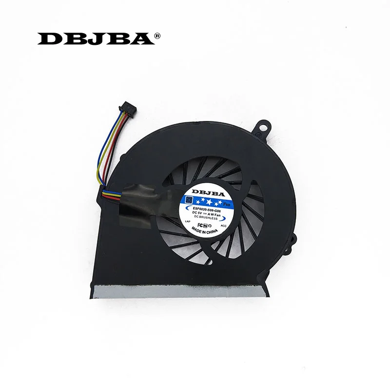 

New Laptop CPU Cooling Fan For HP 2000 Compaq CQ58 655 G58 650 FB7U DFS531205MCOT 686259-001 688306-001 4 Pin Fan