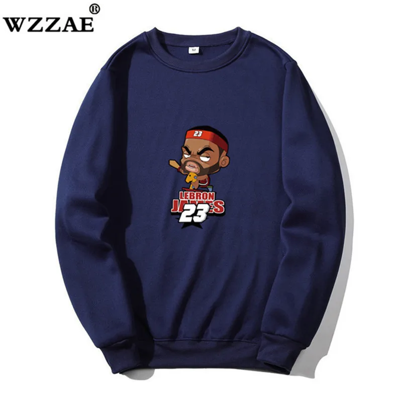Navy Blue Lebron James, мужские и женские толстовки, для пары, повседневный стиль, 3D принт, индивидуальность, Осень-зима, толстовки с капюшоном, спортивные костюмы, топы - Цвет: Navy Blue