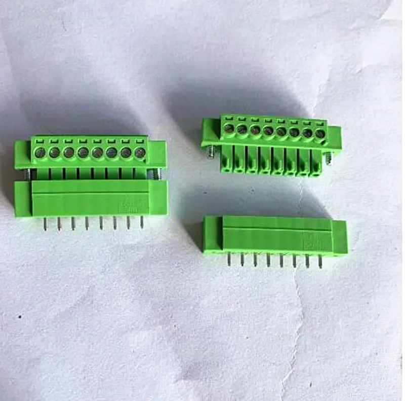 10 комплектов подключаемых клеммных колодок PCB мужская и женская клеммные колодки