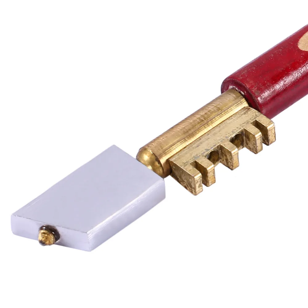 Алмазный резак для стекла 175 мм инструмент самосмазывания красная деревянная