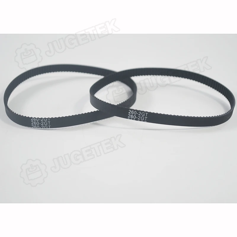 

10pcs/lot, GT2 Timing Belt, Closed-loop,260mm Length , 130Teeth , 3.5mm width,