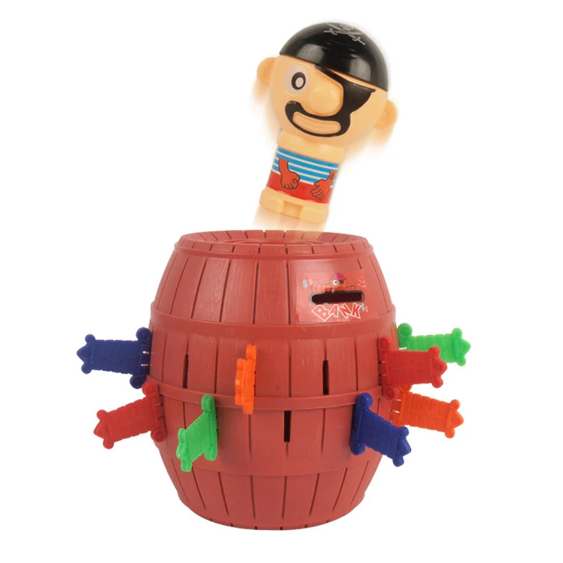 Lucky Stab игра "Пиратский бочонок" Tricky Funny Lucky Stab Pop Up Toy розыгрыши игрушки для детей детский подарок