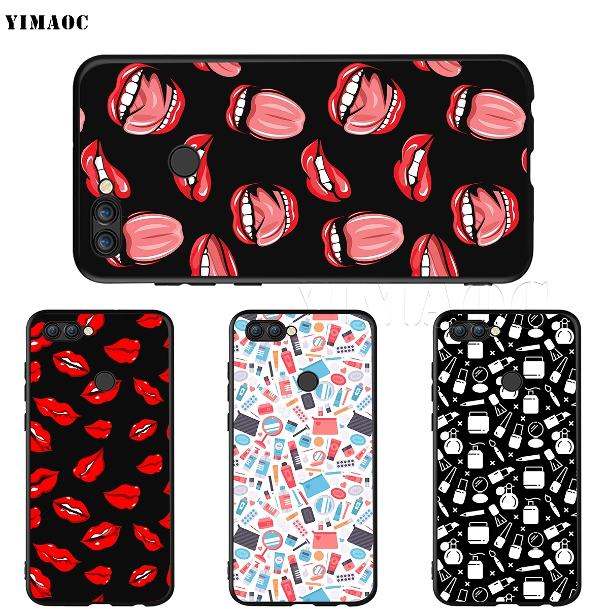YIMAOC косметический чехол для губной помады Huawei Mate 10 P8 P9 P10 P20 P30 P Smart Lite Pro Mini