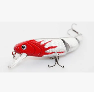 

10cm 16g Sinking Wobblers 3 Segments Fishing Lures Multi Jointed Swimbait Hard Bait Fishing Tackle For Bass Isca Crankbait