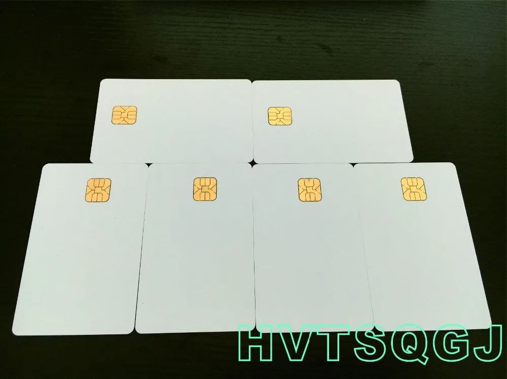200 шт. ПВХ SLE4428 контактный умный чип Пустая карточка IC ISO7816 поддержка ACR38U H1 /ACR38U IPC