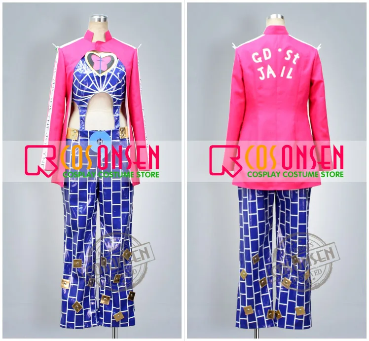 Костюм для косплея Невероятные приключения Джоджо косплей из камня йолине куджа