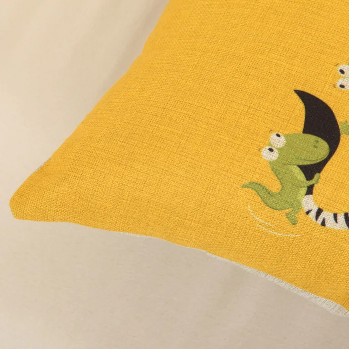 1 шт. декоративная наволочка из хлопка и льна с принтом собаки зебры осла 40329 | Дом