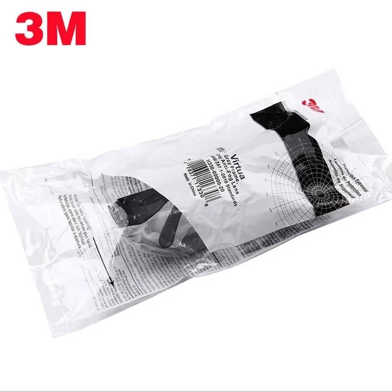 3M 11330 Защитные очки серого цвета с защитой от ультрафиолета противотуманные
