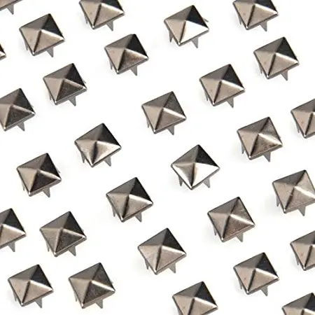 100 шт. металлические ручки заклепки для кожи шпильки и шипы украшения одежды|pyramid