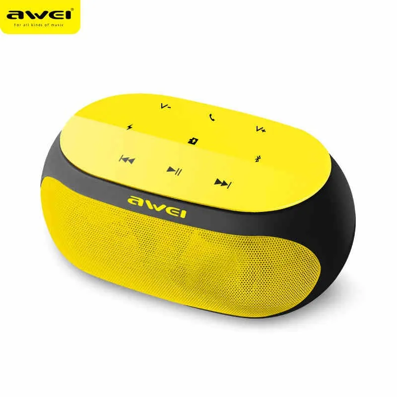 Awei Y200 Bluetooth динамик портативный беспроводной V3.0 Громкая Связь Динамик AUX Поддержка TF карта для iPhone для samsung громкий динамик s