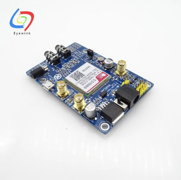 SIM808 модуль GSM GPRS GPS макетная плата IPX SMA с антенной для Raspberry Pi Поддержка 2G 3G 4G SIM