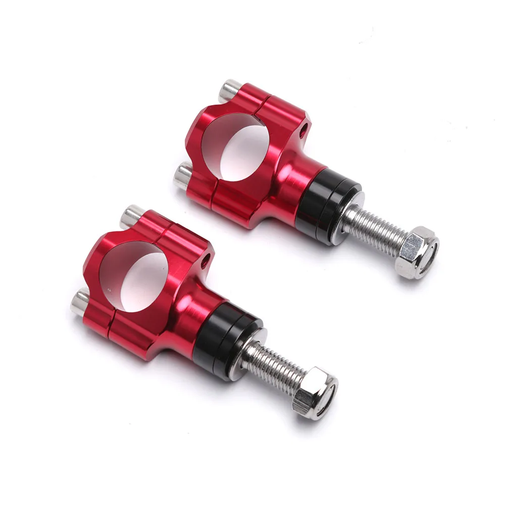 Красный SMOK Универсальный Мотоцикл CNC алюминиевый руль стояк для Suzuki Honda Yamaha MT-03 MT 03 MT03 MT-10 MT 10 MT10 Kawasaki Z800 - Цвет: Красный