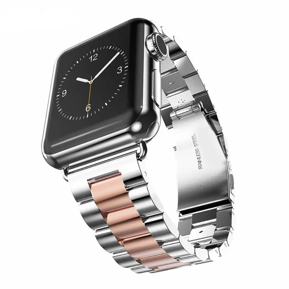 Браслет из нержавеющей стали для iWatch Apple Watch Series 3 1 2 38 мм 42 мм|steel watchband|stainless steel