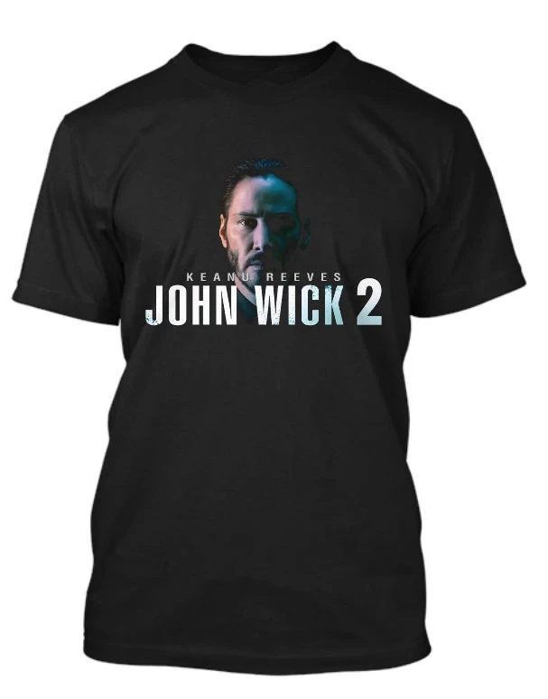 Мужская черная футболка John Wick 2 Payday Movie Keanu Reeves размер S до 3XL рубашка feyenoord 2019 |