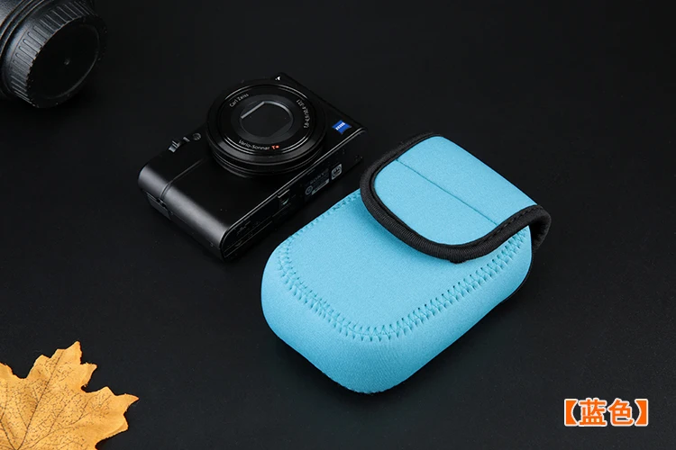 Neoprene Soft Digital Camera bag cover Case Pouch for Sony RX100 RX100II V M3 RX100 M4 M5 HX50 HX60 HX80 HX90 W830 WX500 HX90V