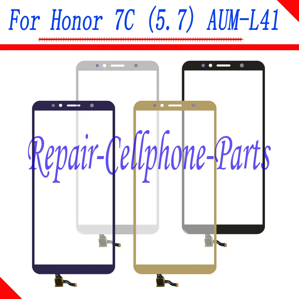 5 7 дюймов Новый сенсорный экран дигитайзер стекло объектив для huawei Honor 7C (5 7) AUM-L41 |