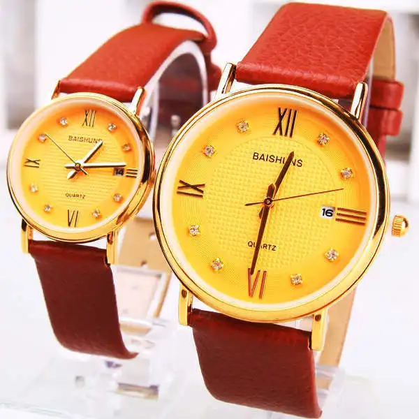 Фото Hot sale Free shippingSupply of new fashion simple rose gold thin belt couple watch Guangzhou factory direct 160 989 | Наручные часы