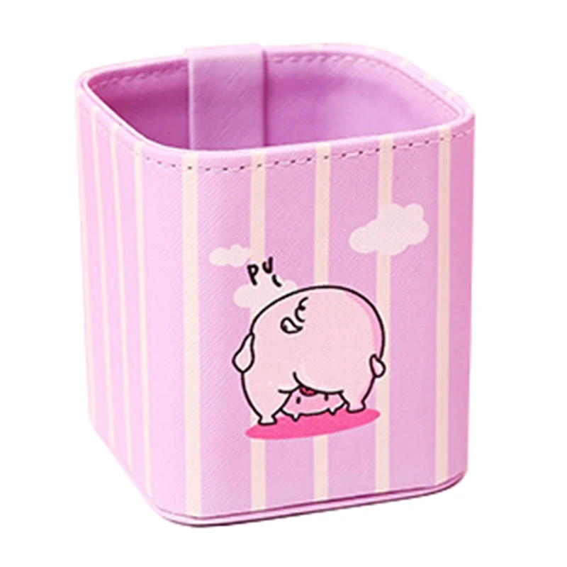 PP2 1 шт. Kawaii розовый единорог кактус Фламинго квадратный канцелярский ящик для хранения управление чехол Подставка для ручек и карандашей подставка студенческие канцелярские принадлежности - Цвет: PP2