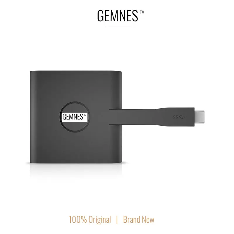 Адаптер DA200 USB C Hub к HDMI VGA Ethernet 3 0 для Dell XPS13 9350 9360 9370 XPS15 9365 типа ноутбуков