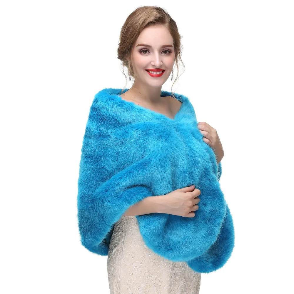 Forevergracedress элегантное мягкое свадебное болеро из искусственного меха для невесты