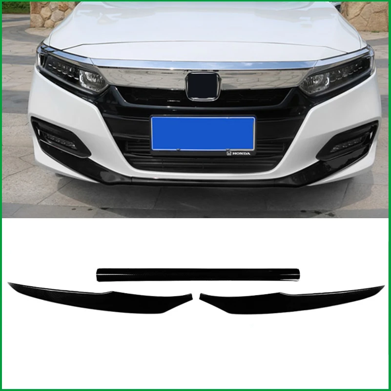 Для Honda Accord 2018 2019 ABS передний бампер Нижняя решетка защитная пластина для губ